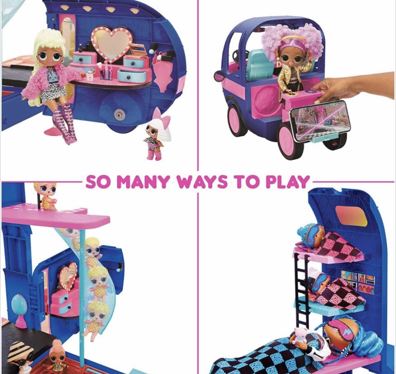 Set De Muñecas Lol Surprise 4-1 Glamper