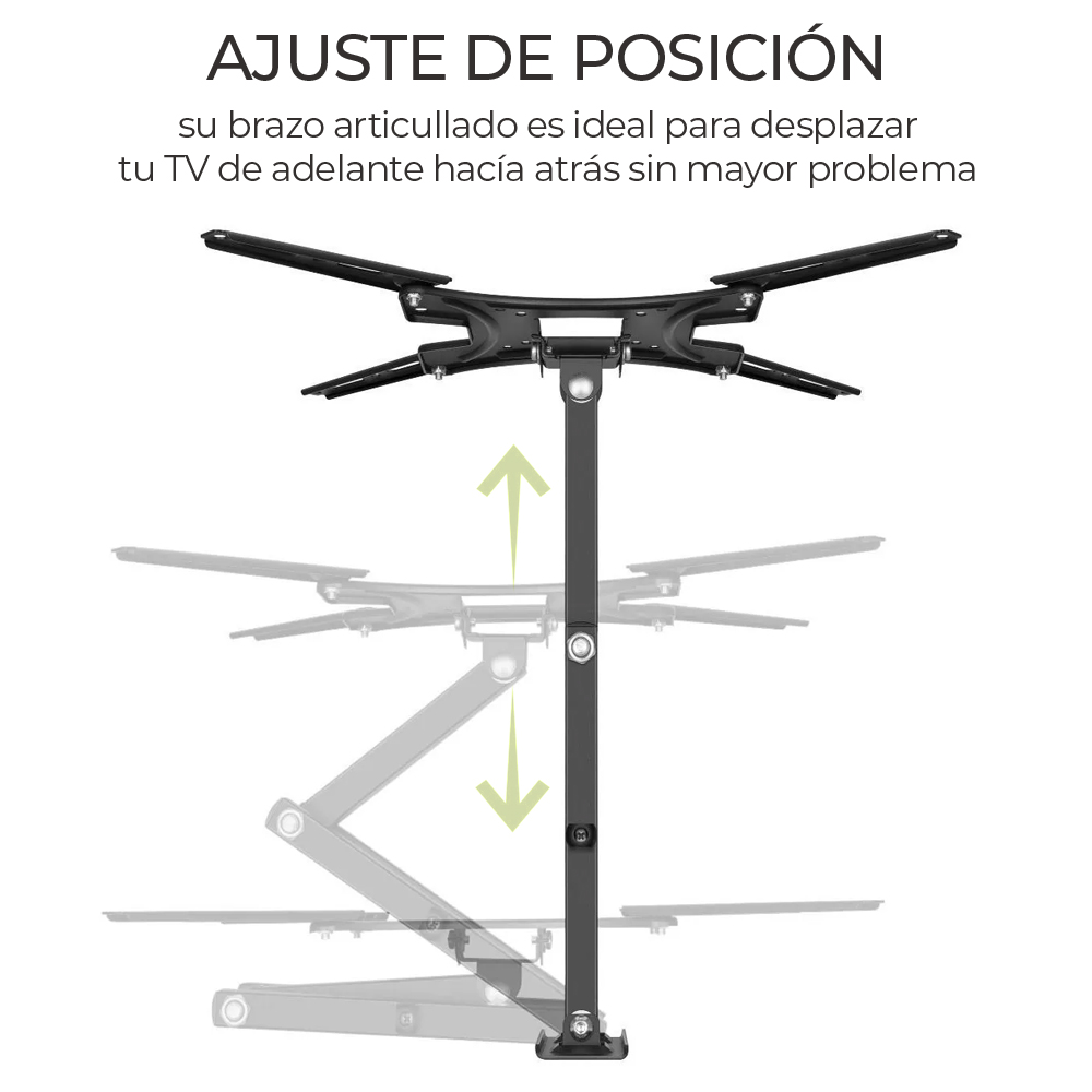 Soporte de Pantalla o Monitor 32-55 Pulgadas Vesa.