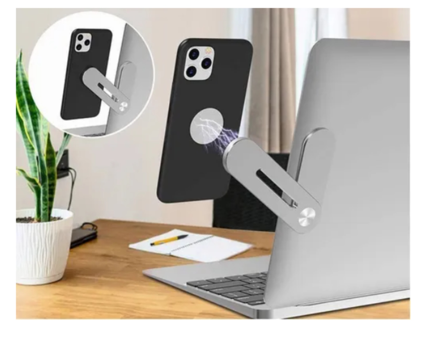 Soporte Magnetico Para Telefono Celular Smartphone Laptop