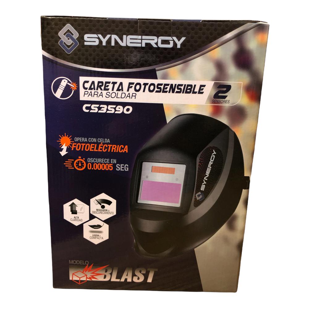 CARETA FOTOSENSIBLE PARA SOLDAR DE 2 SENSORES / CON CELDA FOTOELECTRICA 
