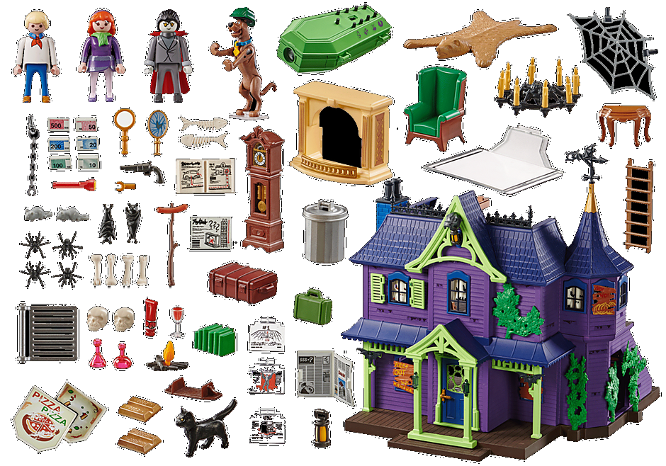 Playmobil Scooby doo Aventura en la mansion misteriosa
