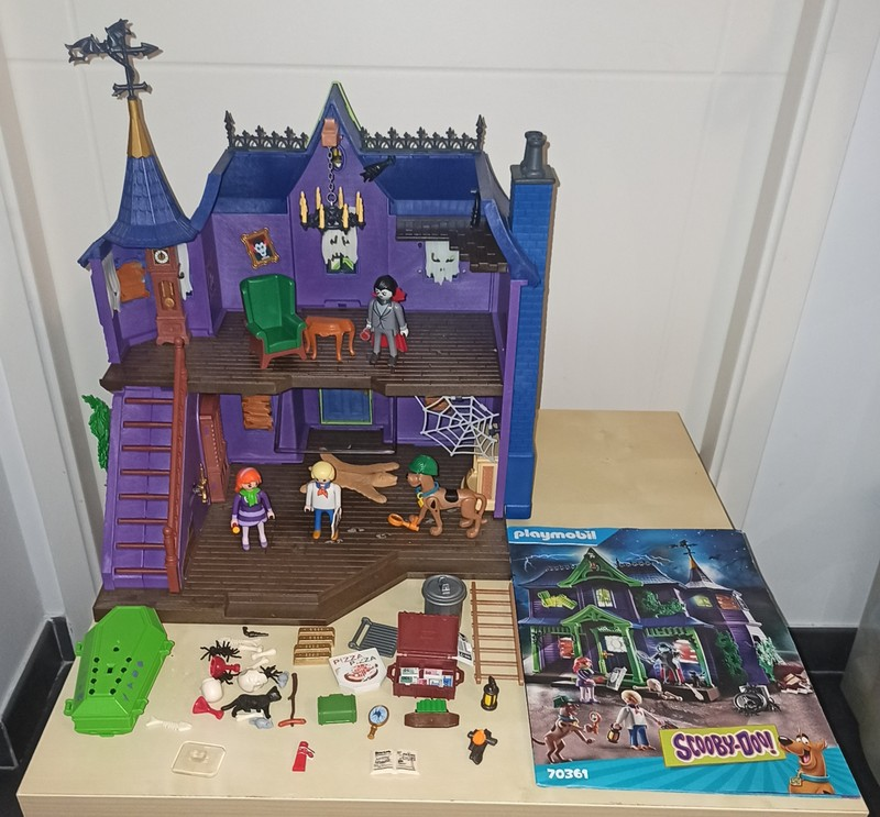 Playmobil Scooby doo Aventura en la mansion misteriosa