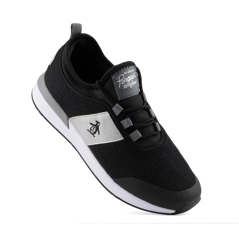 Tenis Original Penguin Style Lise Negro Para Mujer