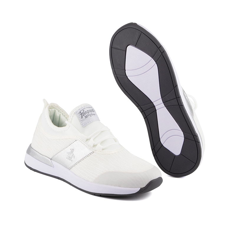 Tenis Original Penguin Style Lise Blanco Para Mujer