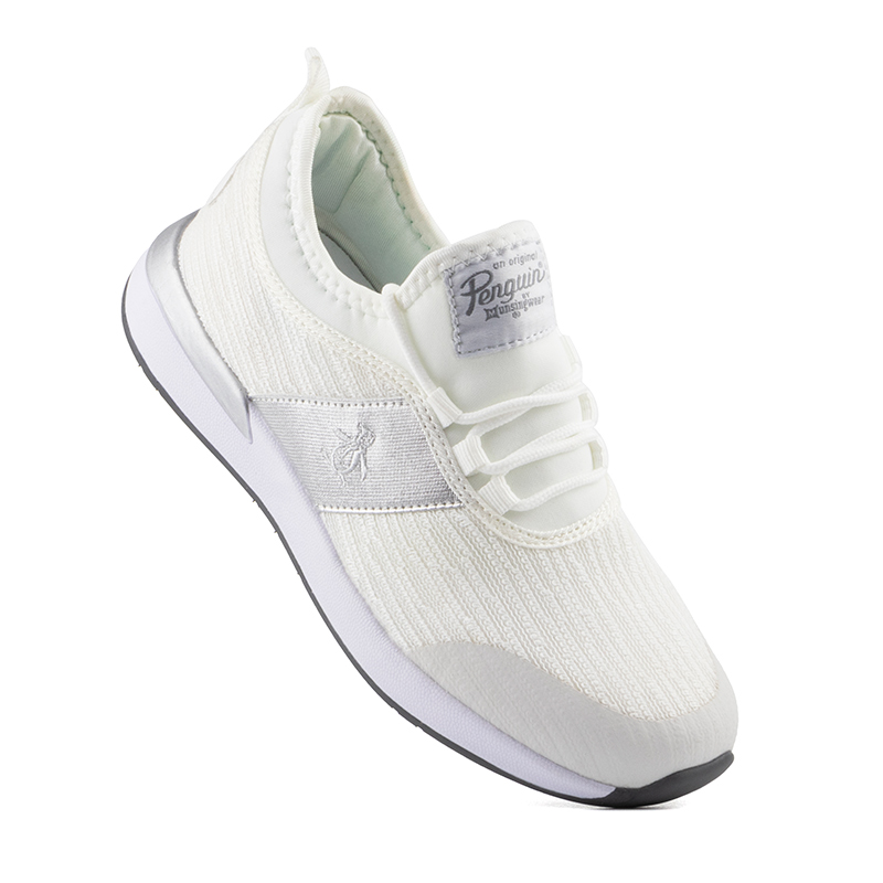 Tenis Original Penguin Style Lise Blanco Para Mujer