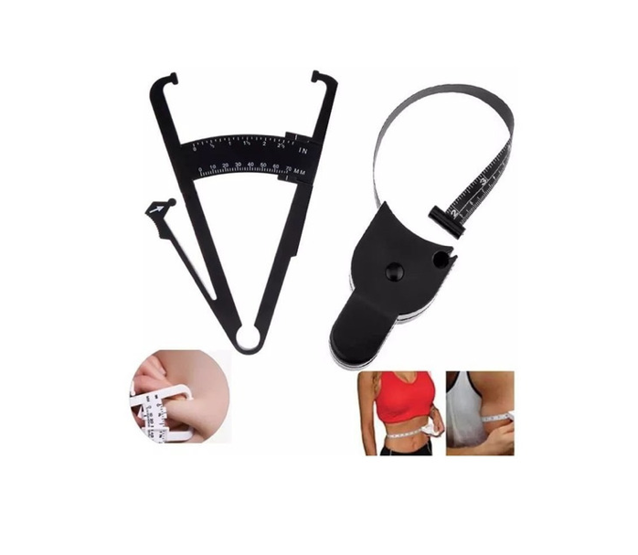 Plicometro Manual Con Cinta Metrica Medidor Grasa Corporal