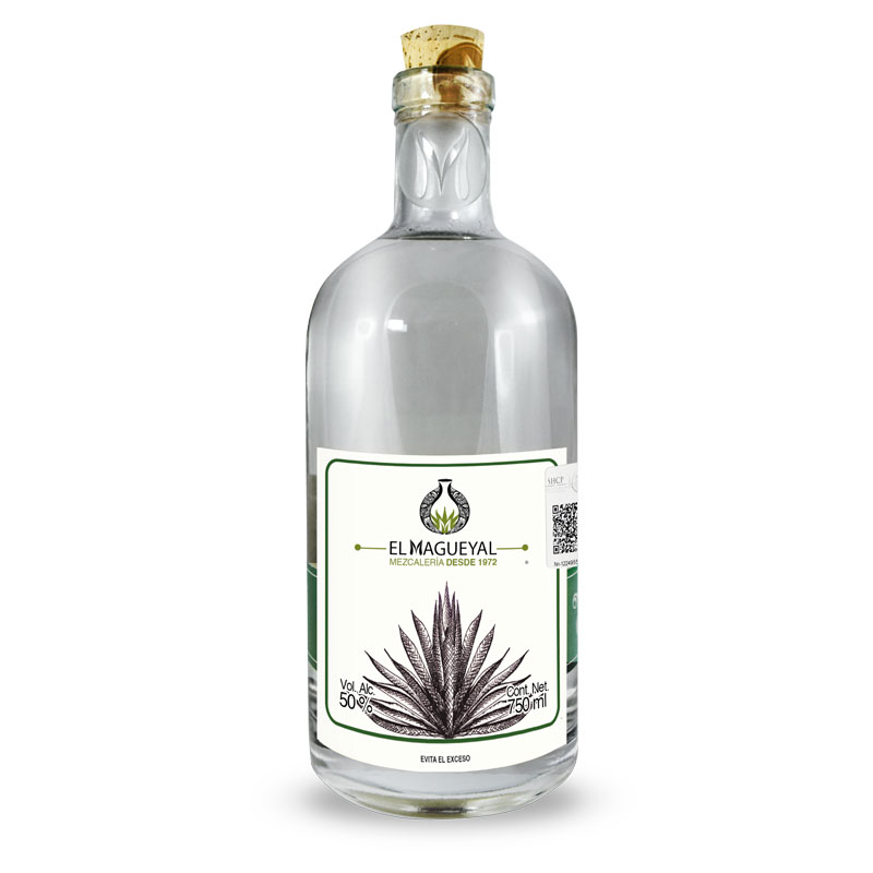 Mezcal/Destilado artesanal de agave Arroqueño Joven El Magueyal Oaxaca 750ml