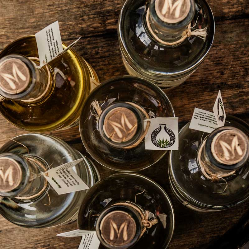 Mezcal/Destilado artesanal de agave Arroqueño Joven El Magueyal Oaxaca 750ml