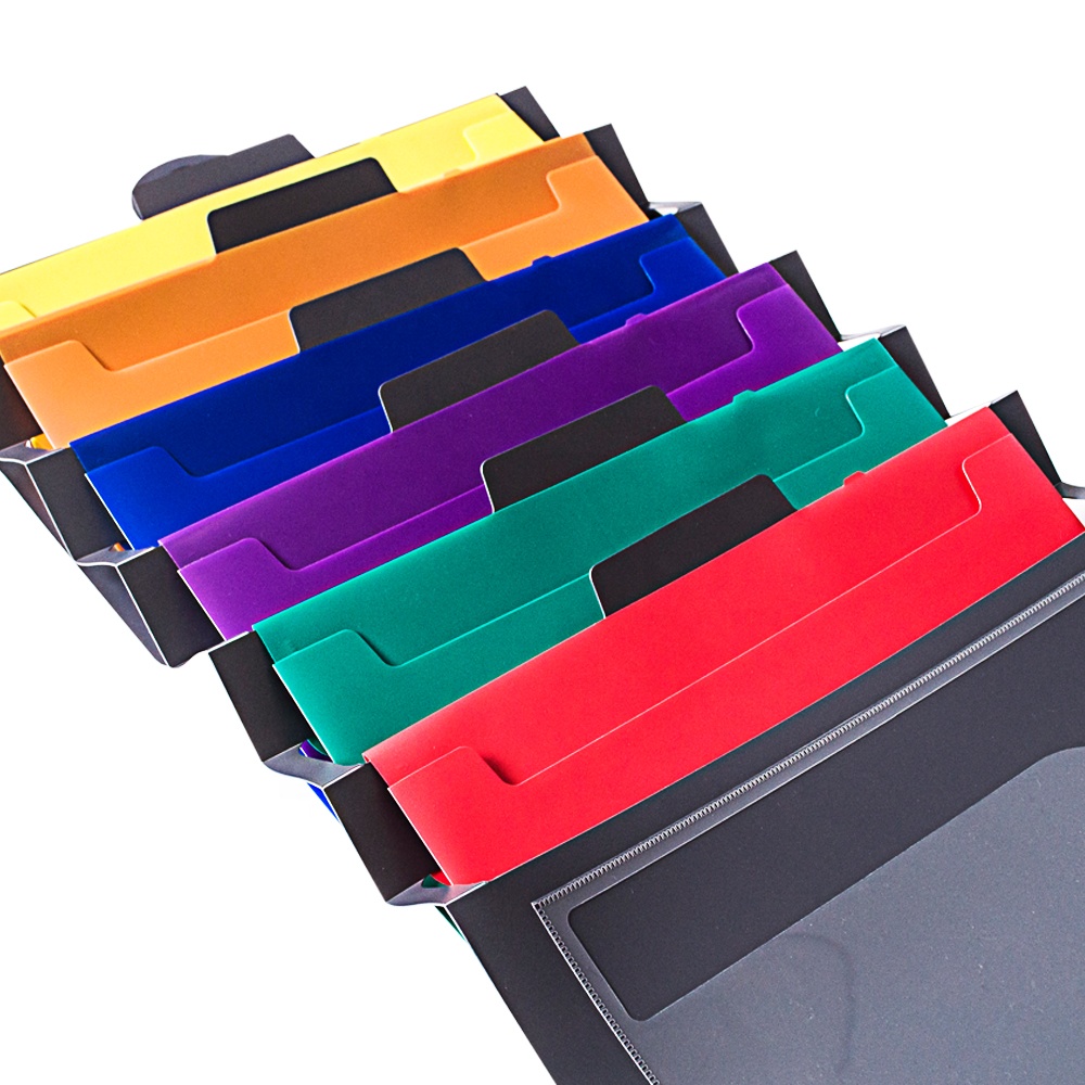 Archivero de Pared Carpeta Organizadora en cascada, 6 compartimientos tamaño carta