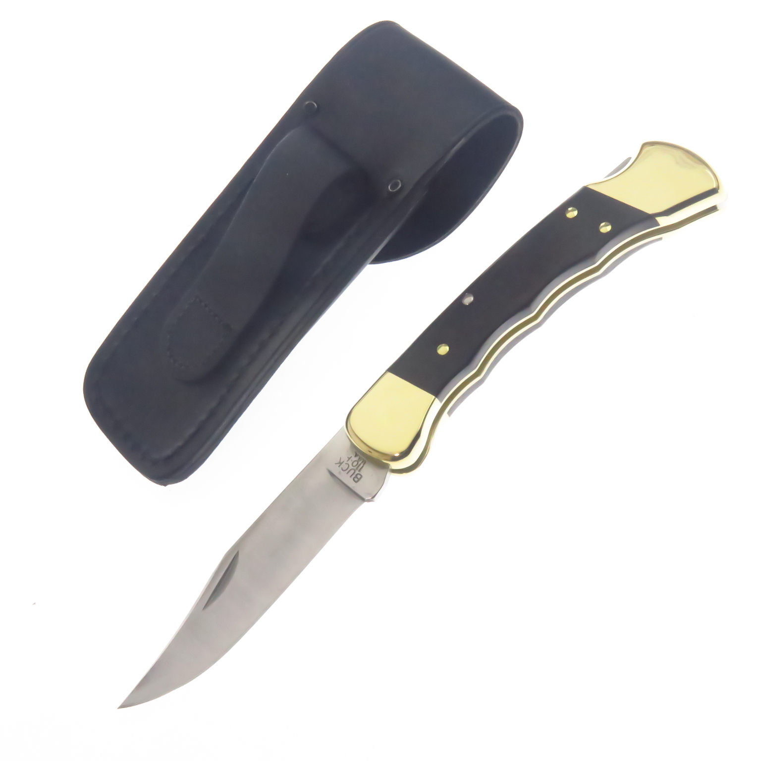 Bu110Fg Buck 110 Folding Hunter Navaja Fg Cacha Madera
