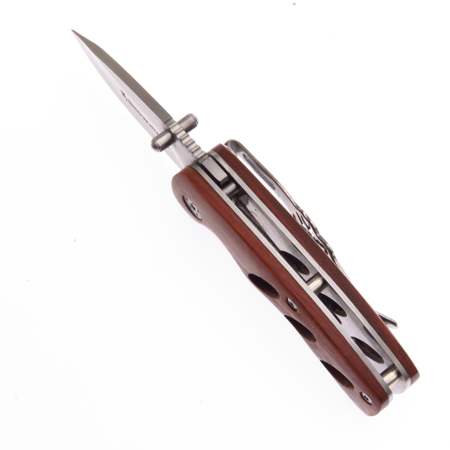 Br0097 Browning Navaja Compact Cocobolo F Liso Con Clip