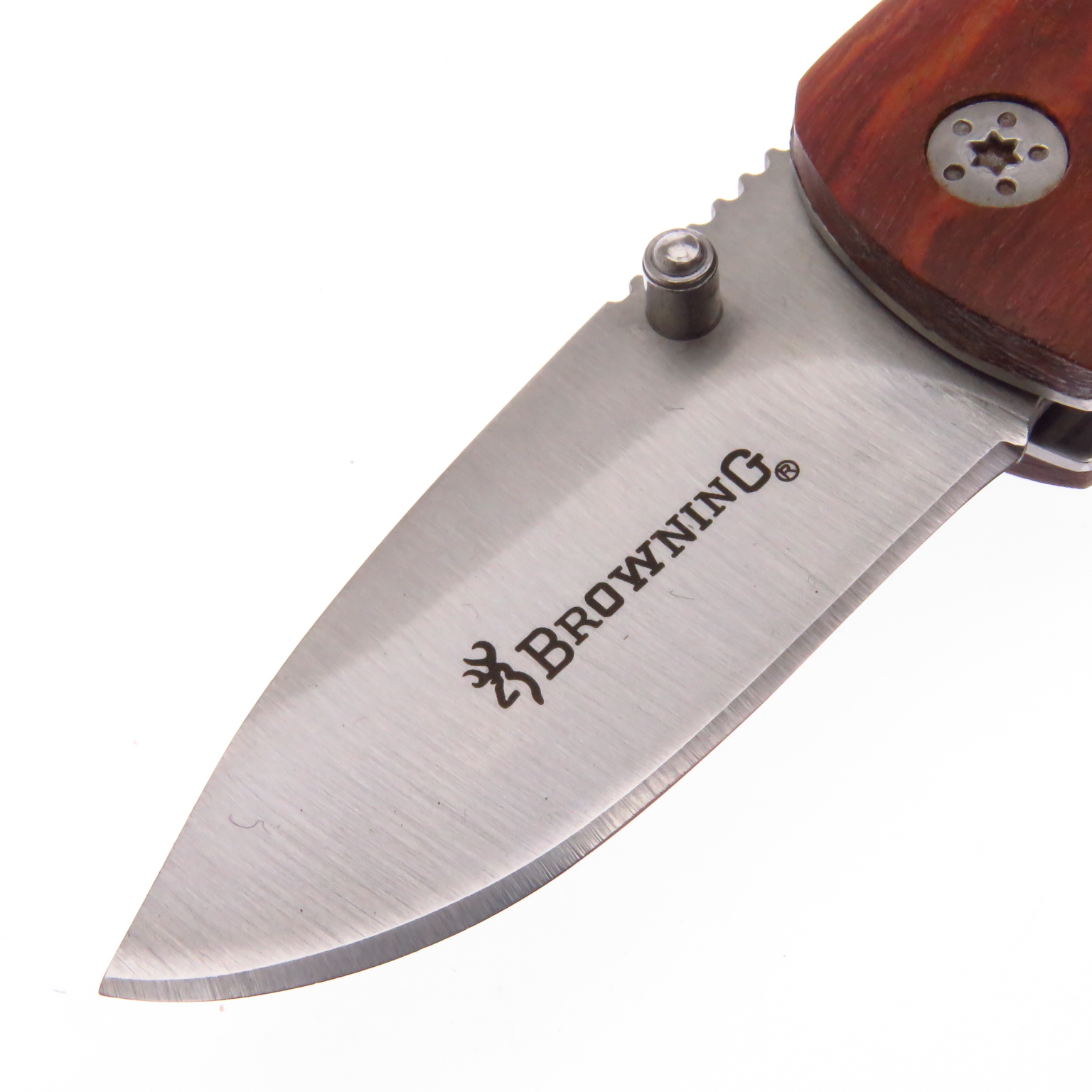Br0097 Browning Navaja Compact Cocobolo F Liso Con Clip