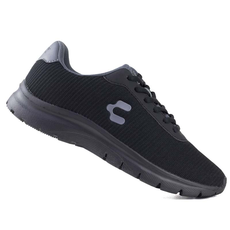 TENIS CHARLY RUNNING SPORT LIGHT 1086017 NEGRO OXFORD UNISEX