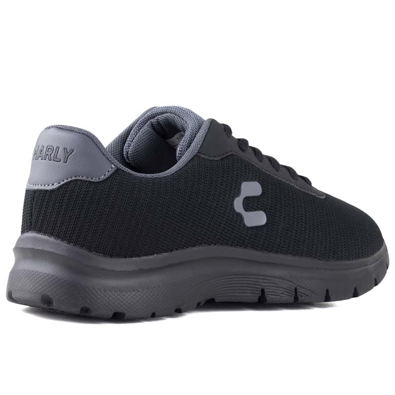 TENIS CHARLY RUNNING SPORT LIGHT 1086017 NEGRO OXFORD UNISEX