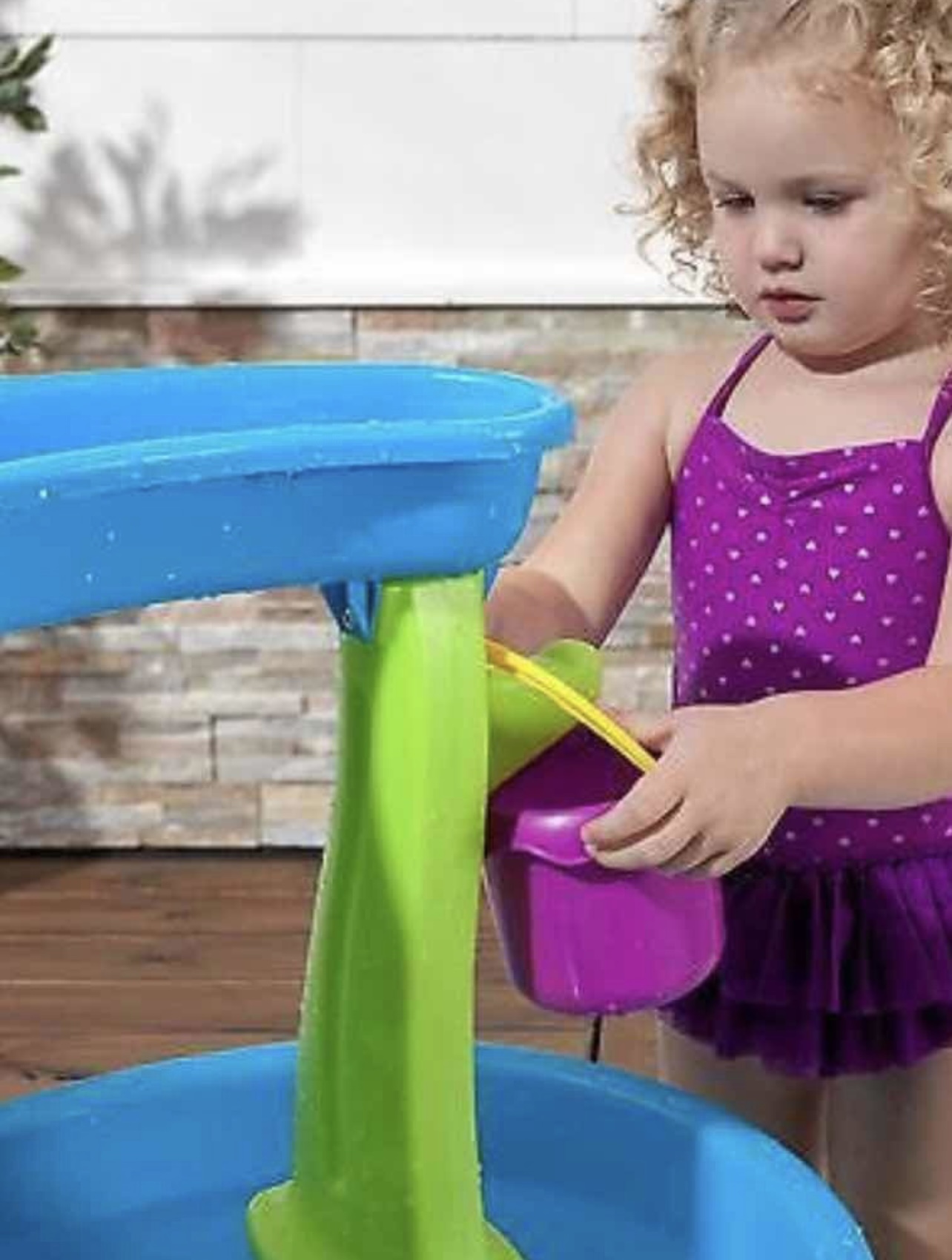 Centro De Juegos Step2 Rain Showers Splash Pond Water Table