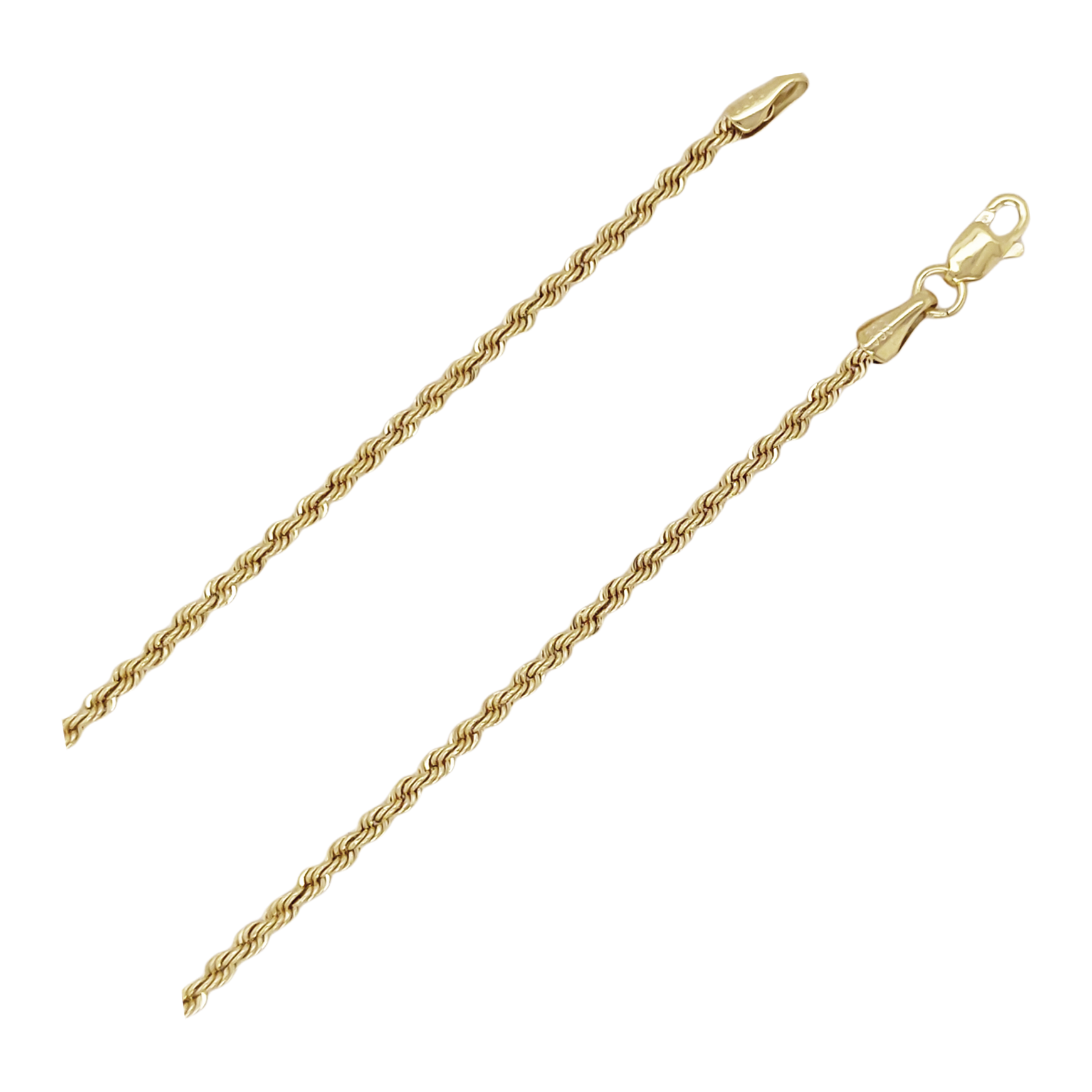 Cadena Torsal en Oro amarillo de 8K + Obsequio