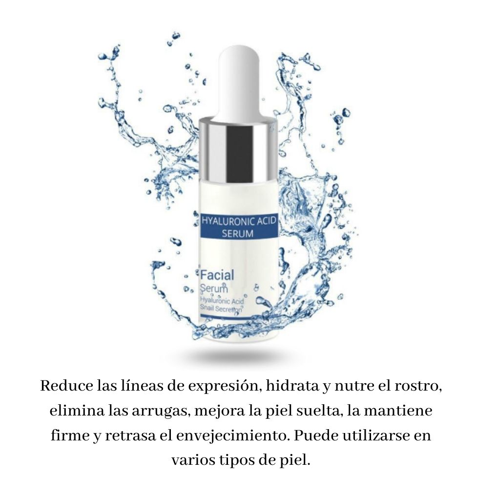 Colágeno Vitamina C Ácido Hialurónico Anti-Acne Set Facial 5 Piezas Antiedad