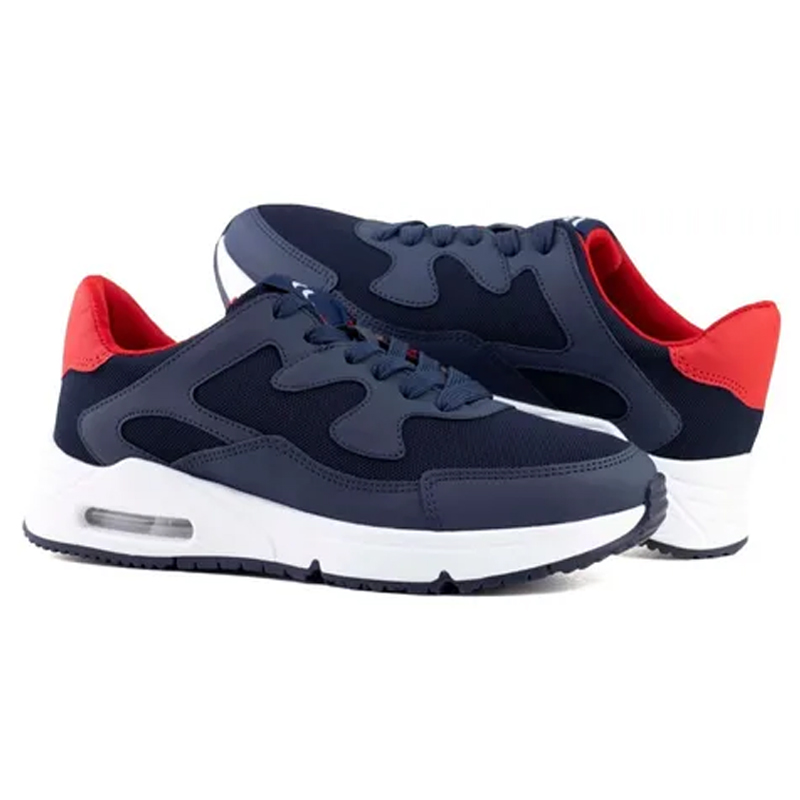 TENIS URBANO FLEXI DE DAMA CAPSULA DE AIRE 109101 AZUL ROJO