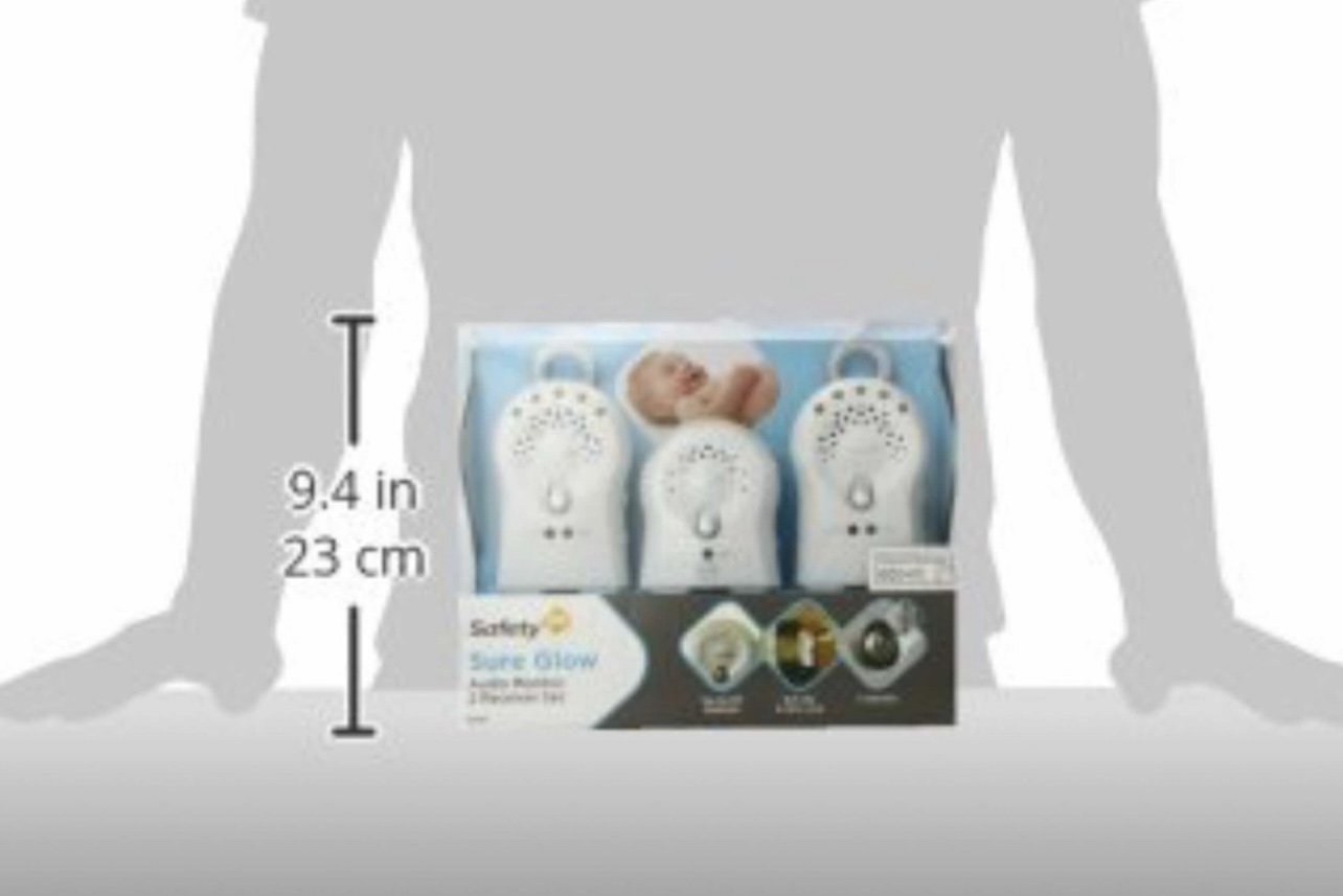 Safety 1st Monitor Audio Con Luces/2 Receptores