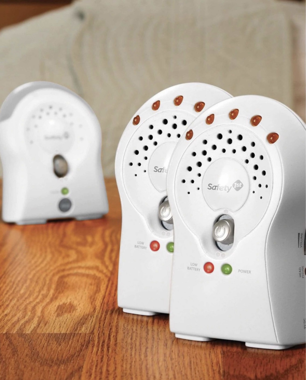 Safety 1st Monitor Audio Con Luces/2 Receptores