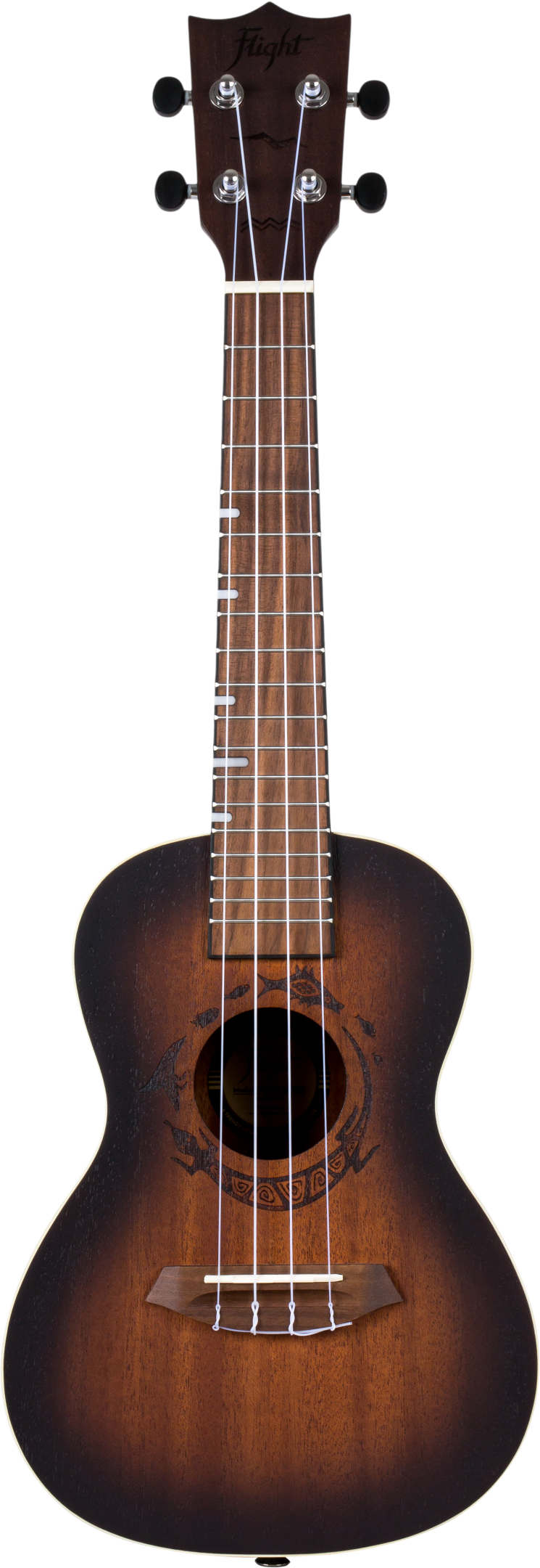 Flight Duc380 Amber - Ukelele Acústico Tamaño Concierto