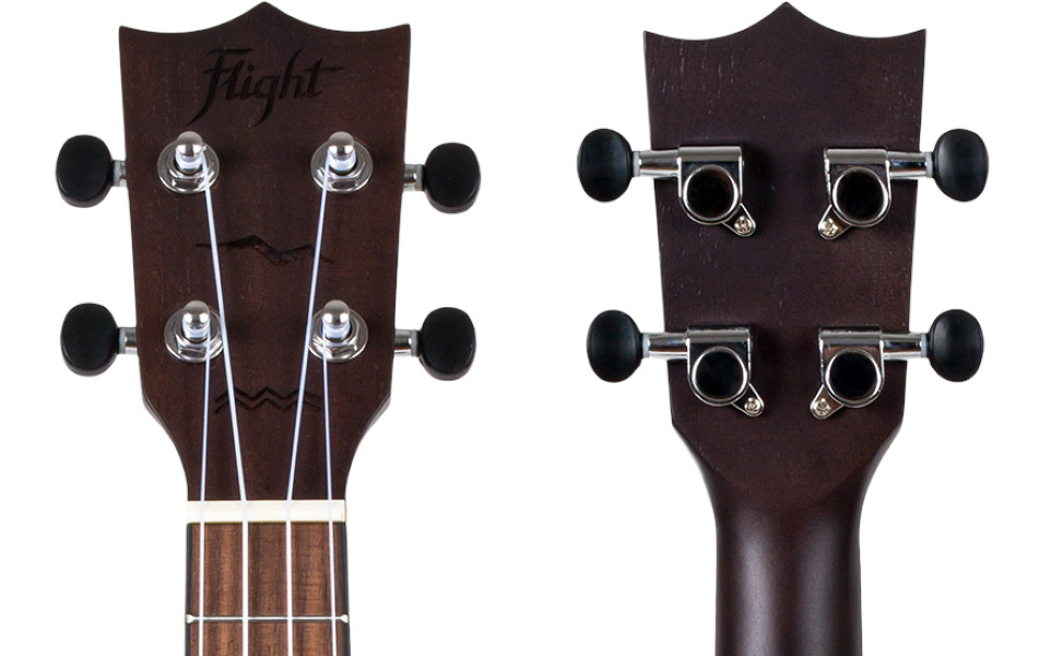 Flight Duc380 Amber - Ukelele Acústico Tamaño Concierto