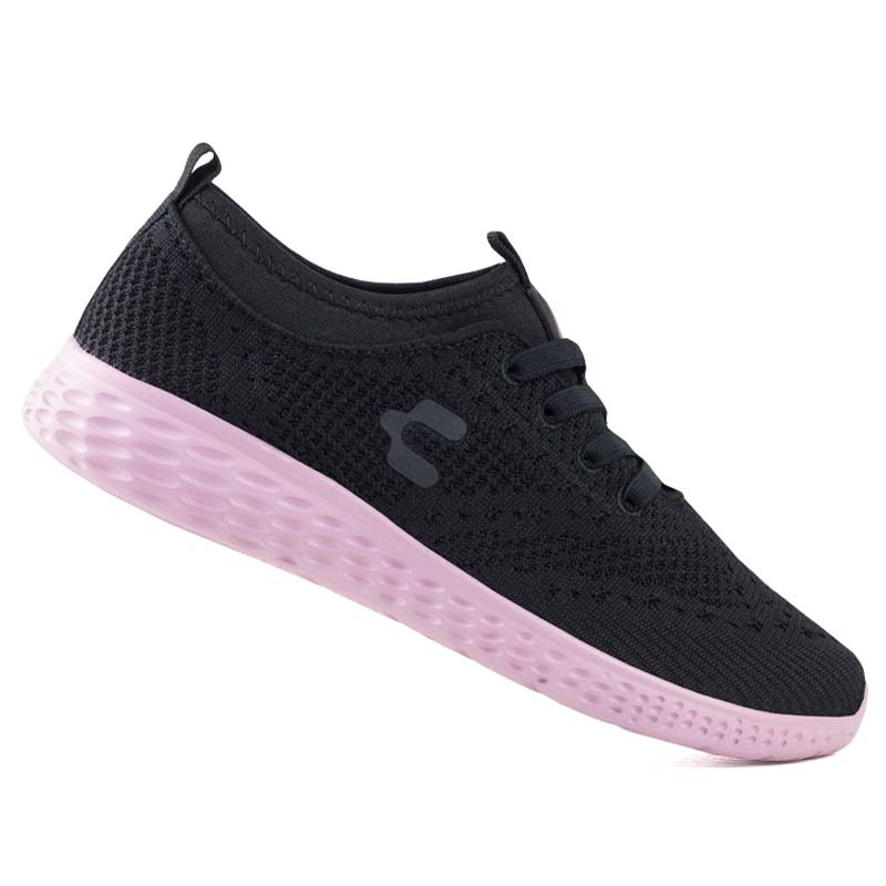 TENIS URBANO CHARLY SP WALKING RUNNING 1049940 NEGRO ROSA
