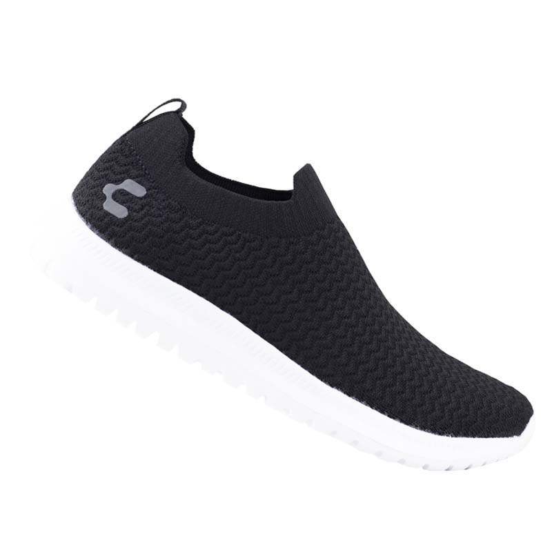 TENIS CHARLY ESTILO CALCETÍN WALKING RELAX 1049950 NEGRO