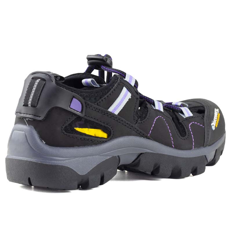 SANDALIA DISCOVERY PARA MUJER OUTDOOR 2501 NOBUCK NEGRO