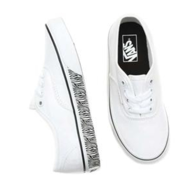 TENIS CASUAL VANS AUTHENTIC PARA MUJER/ BLANCO VNA4UH3305 100% original