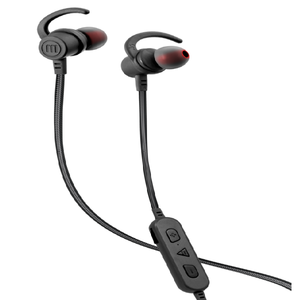 Maxell Audífonos Bluetooth Solid+ BT-100 / Inalámbricos / Recargables / 347778 / Gris