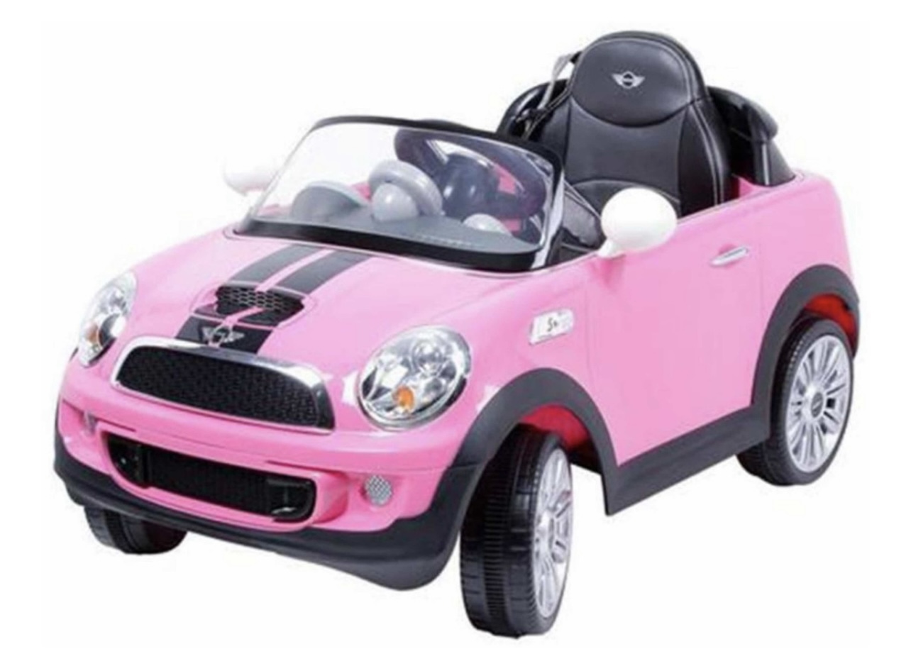 Montable Prinsel Mini Cooper S Coupe Rosa 6 Volts