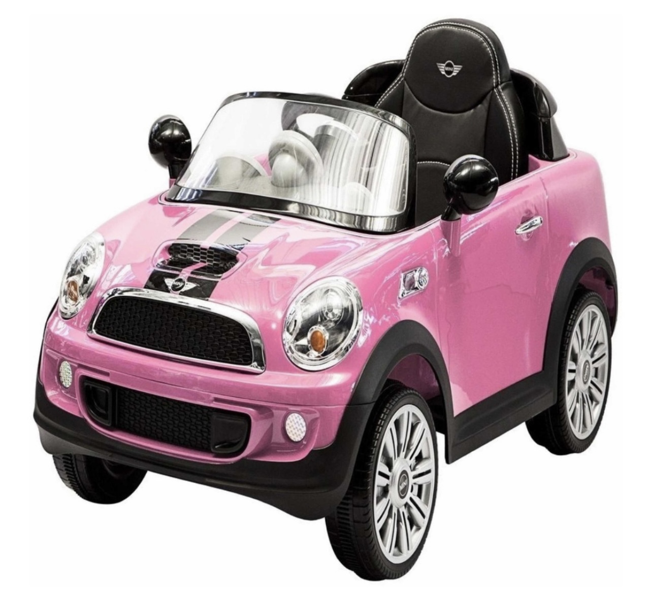 Montable Prinsel Mini Cooper S Coupe Rosa 6 Volts