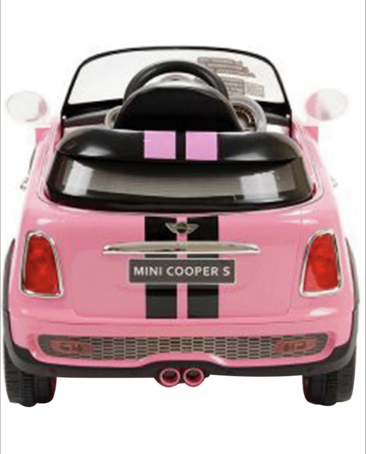 Mini cooper montable eléctrico online prinsel rosa control remoto