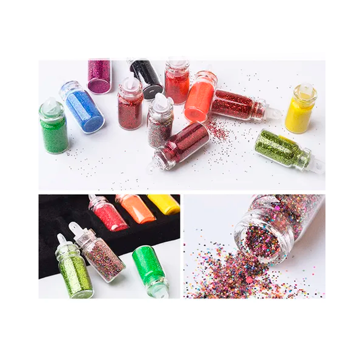 Uñas Decoración Lentejuelas Para Uñas Surtido Mixto 36 Colores Manicura