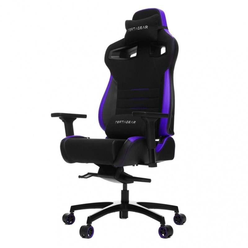 Silla Gamer Vertagear PL4500 Negra con Morada