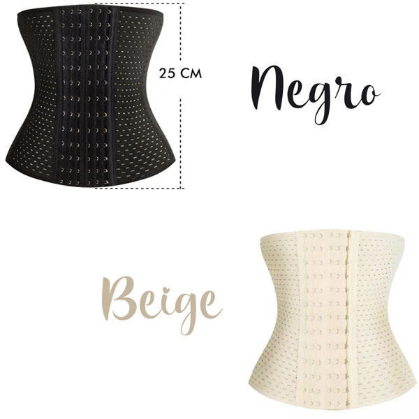 Zen Zen Fajas Colombianas Reductoras Corset Modeladora Cinturilla