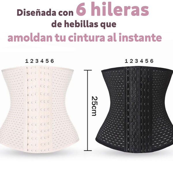 Zen Zen Fajas Colombianas Reductoras Corset Modeladora Cinturilla