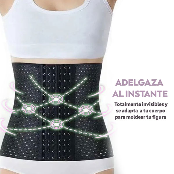 Zen Zen Fajas Colombianas Reductoras Corset Modeladora Cinturilla