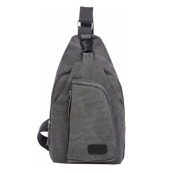 Zen Zen Mariconera Pechera Mochila Hombro Versátil Material Canvas