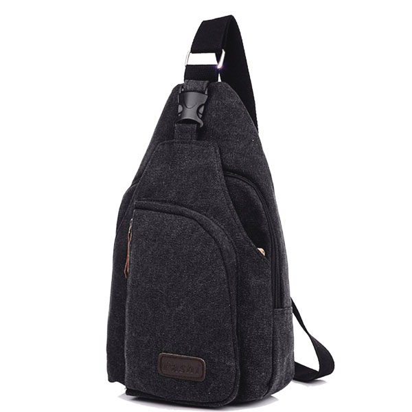 Zen Zen Mariconera Pechera Mochila Hombro Versátil Material Canvas