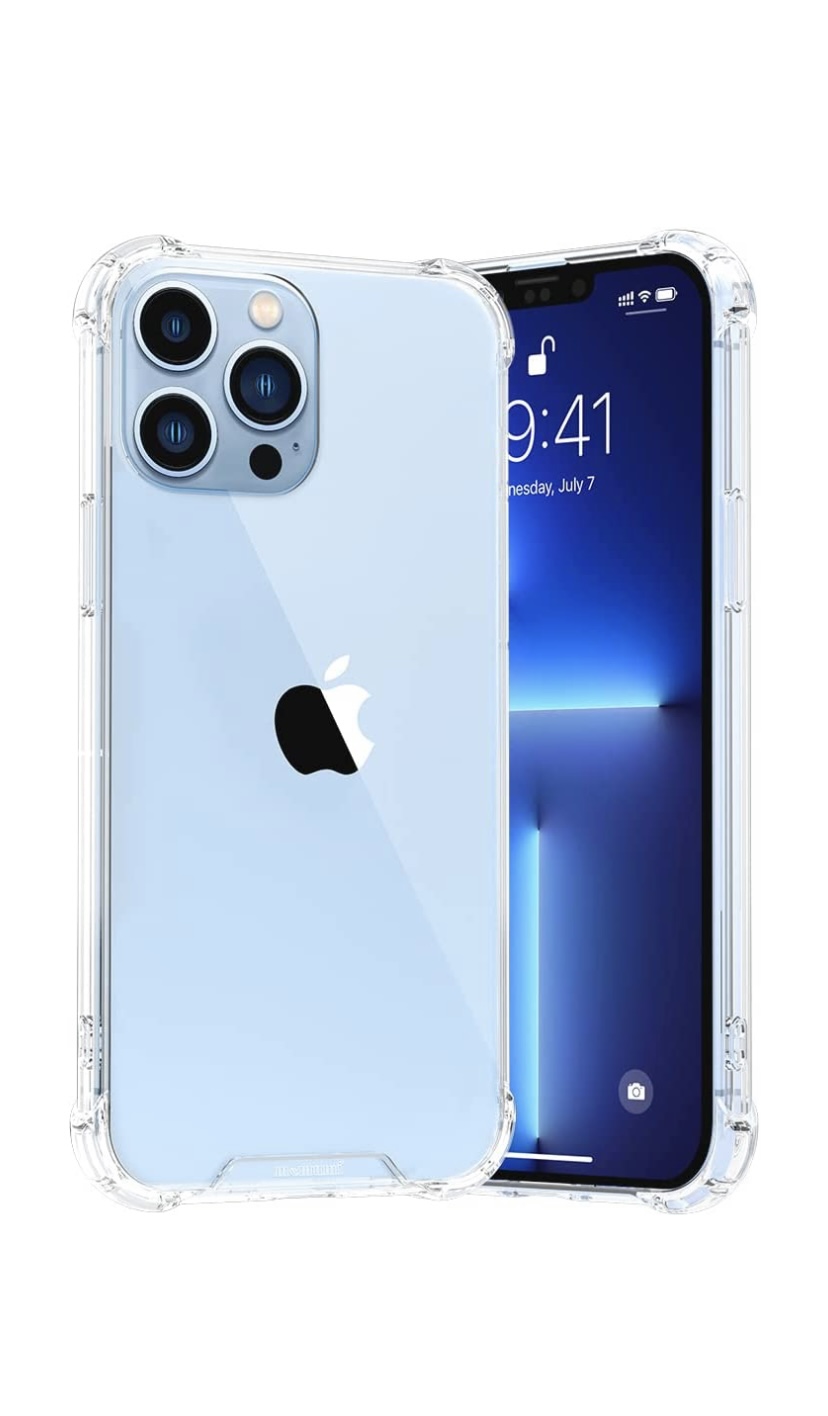 Case/funda Acrigel Rigida Para IPhone 13 Pro Max Airbag Transparente 