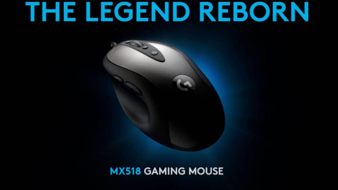 MOUSE LOGITECH MX518 GAMER HERO LEGENDARY