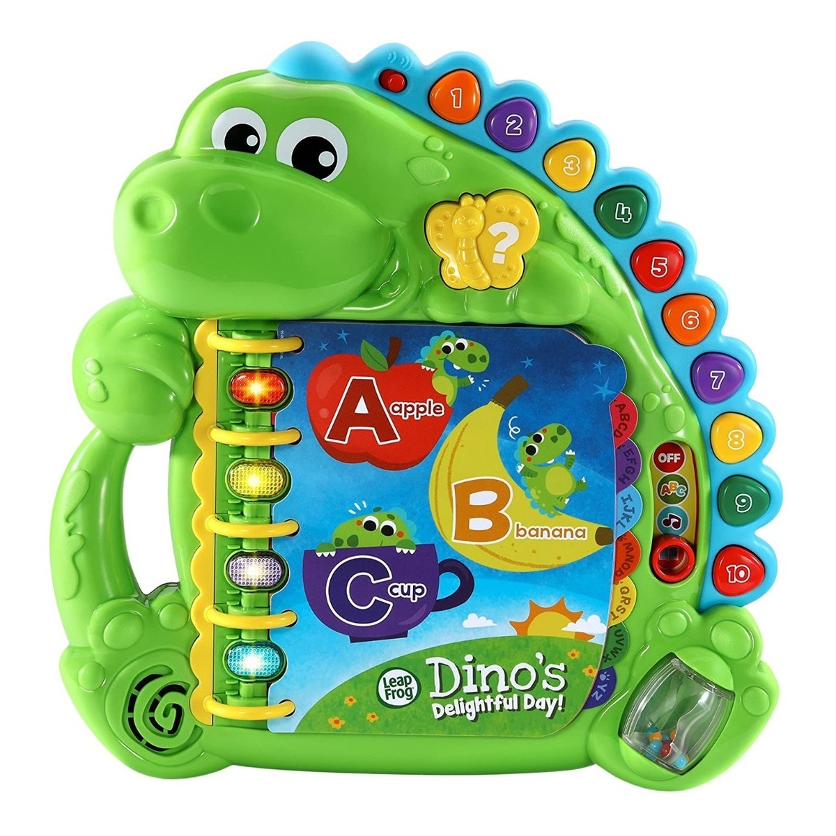 Libro Interactivo Para Niños Un Día Con Dino Leap Frog