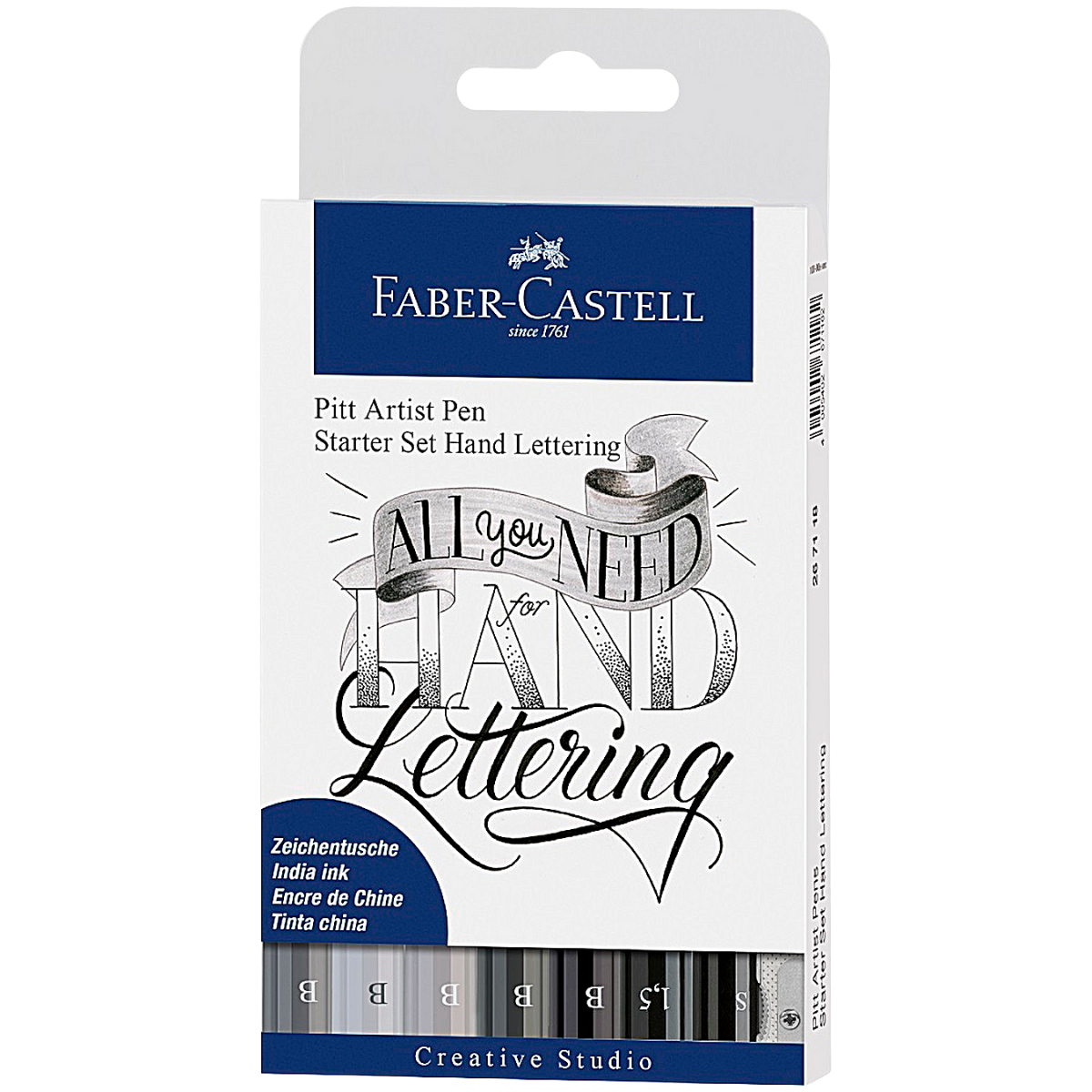 Set Con 8 Rotuladores Faber Castell Kit De Inicio Para Dibujo Y Caligrafía