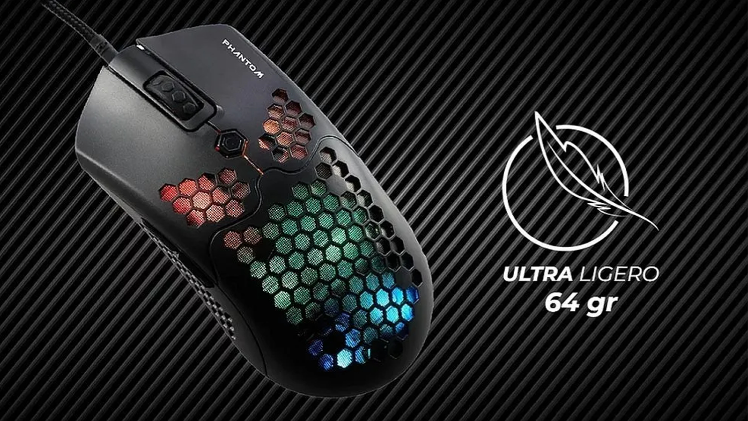 MOUSE NACEB GAMER PHANTOM 