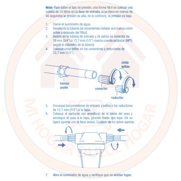 Filtro De Sedimentos | Purifica Cisterna Y Tinacos Rotoplas