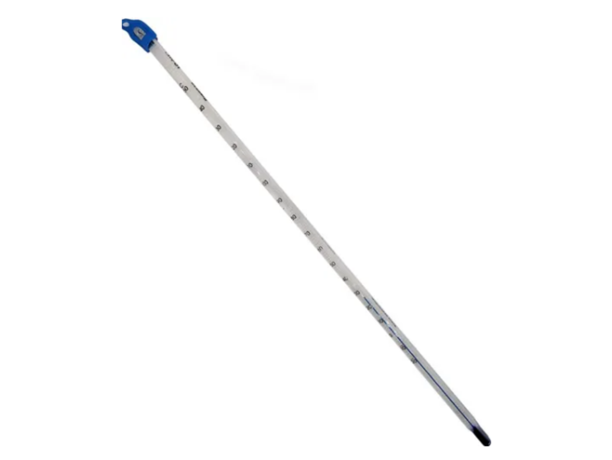 Termometro de Vidrio Inmersión total -30c a 50c