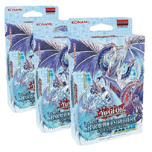 Yugioh Structure Deck Cadenas de hielo español - Konami