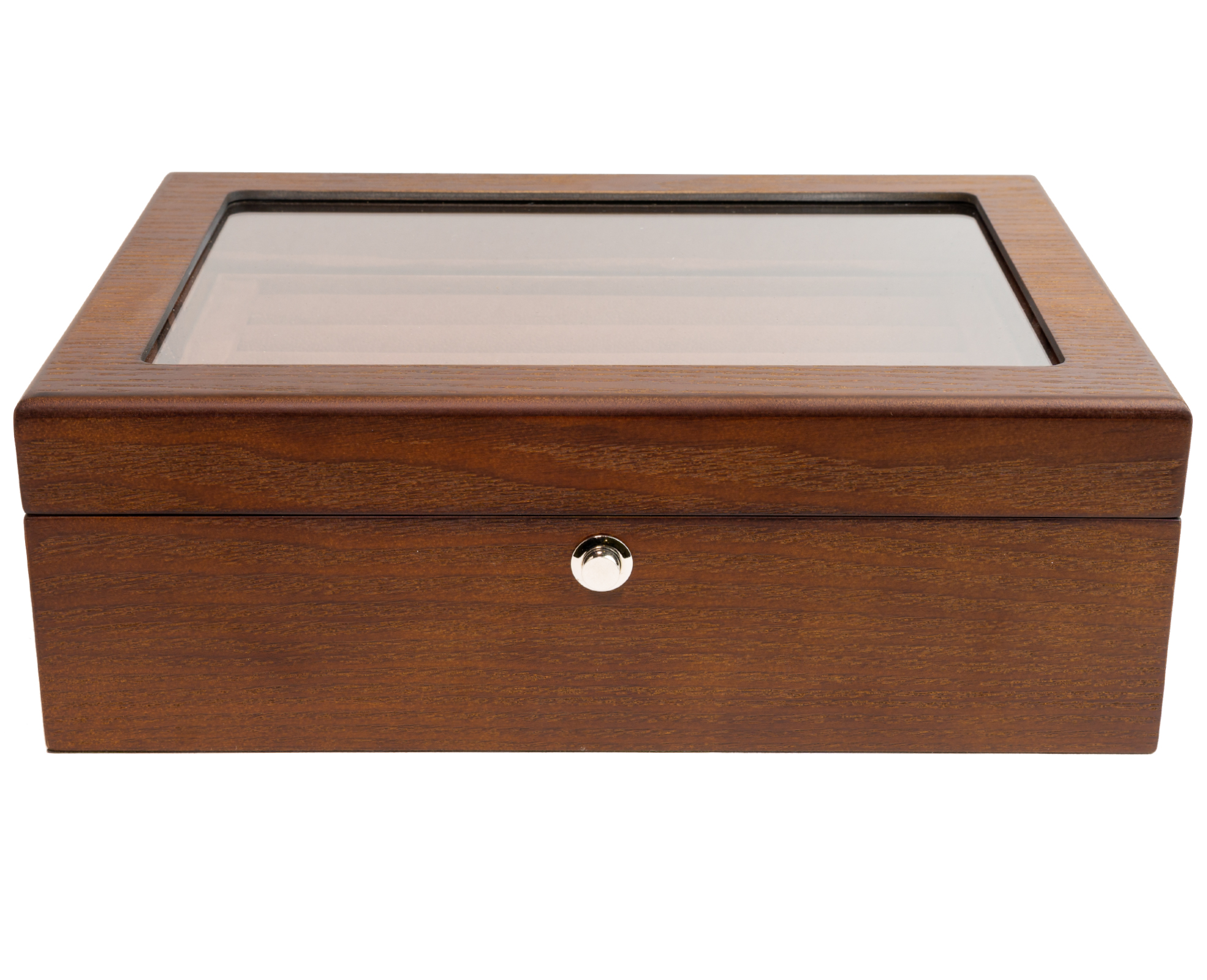 Estuche Caja Exhibidor Para Mancuernillas y Anillos de Madera Natural VCLB0203ATBK Compracom